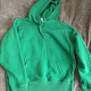 Vibrant Green Men's Pullover Hoodie